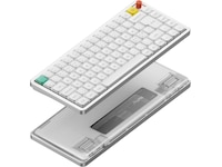 NuPhy Air75 V3 trådløst gamingtastatur (nova white / brown nano) Gamingtastatur