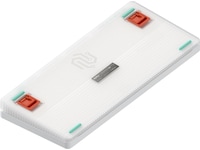 NuPhy Halo75 V2 trådløst gamingtastatur (Ionic white / lemon switches) Gamingtastatur