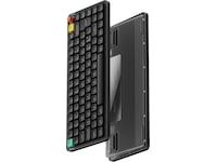 NuPhy Air75 V3 Trådløst Gaming Tastatur (nebula sort / blush nano) Gamingtastatur