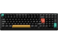 NuPhy Halo96 V2 trådløst gamingtastatur (Obsidian sort / Raspberry-brytere) Gamingtastatur