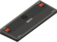 NuPhy Halo96 V2 trådløst gamingtastatur (Obsidian sort / Raspberry-brytere) Gamingtastatur