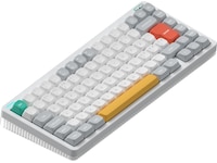 NuPhy Halo75 V2 trådløst gamingtastatur (Ionic white / raspberry switches) Gamingtastatur