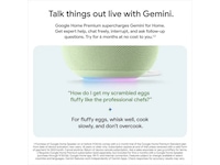Google Home-høyttaler (porcelain) Trådløs / Bluetooth-høyttaler