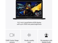 MacBook Pro 14 M4 Pro (2024) 1TB (stellarsvart) -B-Grade Demo bærbar PC