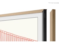 Samsung 85" ramme til The Frame (2021-2024, teak) -B-Grade Demo TV/projektor