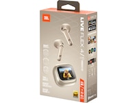 JBL LIVE FLEX 4 trådløse ørepropper med ANC (sand) Ørepropper