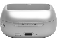 JBL LIVE FLEX 4 trådløse ørepropper med ANC (sølv) Ørepropper