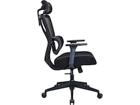 Novo ergonomisk kontorstol med mesh og stoff (sort) Gamingstoler
