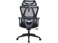 Novo ergonomisk kontorstol med mesh og stoff (sort) Gamingstoler