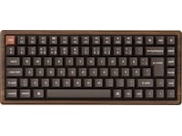 Keychron K2H-F1W-BO trådløst mekanisk tastatur 75% Hall Effect valnøtt Gamingtastatur