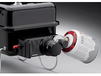 Weber Go Anywhere bærbar gassgrill rustfritt stål Grill