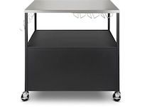 Austin and Barbeque Sidebord til utekjøkkenet med rikelig oppbevaringsplass Vogner til utendørsgriller