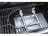Austin and Barbeque Klassisk gassgrill med seks brennere og sidebord Grill
