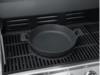 Austin and Barbeque Klassisk gassgrill med seks brennere og sidebord Grill
