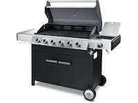 Austin and Barbeque Klassisk gassgrill med seks brennere og sidebord Grill