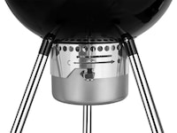Austin and Barbeque Stor kullgrill med termometer i rustfritt stål Grill
