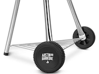 Austin and Barbeque Stor kullgrill med termometer i rustfritt stål Grill