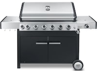 Austin and Barbeque Gassgrill med 6 + 2 brennere og funksjoner Grill