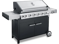 Austin and Barbeque Gassgrill med 6 + 2 brennere og funksjoner Grill