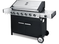 Austin and Barbeque Gassgrill med 6 + 2 brennere og funksjoner Grill