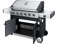 Austin and Barbeque Gassgrill med 6 + 2 brennere og funksjoner Grill