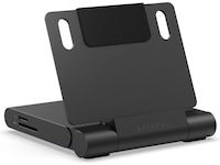 Satechi OnTheGo™ Foldable Stand Hub (space sort) Dockingstasjon & USB-HUB