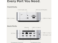 Satechi Thunderbolt 5 CubeDock™ med SSD-kabinett Dockingstasjon & USB-HUB