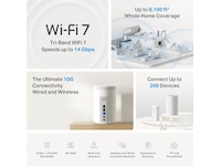 TP-Link Deco BE68 mesh router 3-pack Routere
