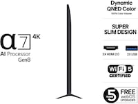 LG 86'' QNED7E AI 4K Smart TV 86QNED7EA6B (2025) Over 80 tommer TV