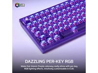 CORSAIR K65 PLUS WIRELESS gaming tastatur (atomic purple) Tastatur