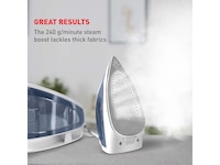 Tefal Express Optimal Blue SV4110E0 dampstasjon 1,2L vanntank 2200W Steamer