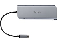 Targus 140W USB-C Dual Video Mobile Dock (sølv) Dockingstasjon & USB-HUB