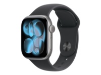 Apple Watch Series 11 GPS 42mm Aluminium (stellargrå) Smartklokker