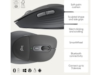 Logitech Signature Comfort M850 L trådløs mus Mus
