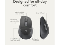 Logitech Signature Comfort M850 L trådløs mus Mus