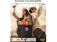 Nedis Ikarao Shell S3 Smart karaokehøyttaler 80W Trådløs / Bluetooth-høyttaler