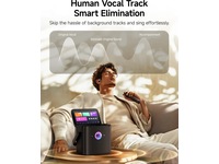 Nedis Ikarao Shell S3 Smart karaokehøyttaler 80W Trådløs / Bluetooth-høyttaler