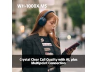 Sony WH-1000XM5 trådløse hodetelefoner, Over-Ear (sølv) -B-Grade Demo headset