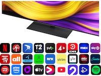 LG 55" G5 AI 4K OLED Smart TV (2025) + lydplanke 50 - 59 tommer TV