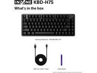 Sony INZONE KBD-H75 Gaming-tastatur 75% TKL (Nordics) Gamingtastatur