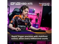 Sony INZONE KBD-H75 Gaming-tastatur 75% TKL (Nordics) Gamingtastatur