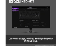 Sony INZONE KBD-H75 Gaming-tastatur 75% TKL (Nordics) Gamingtastatur