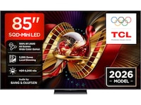 TCL C8L 85” SQD-Mini LED Smart-TV (2026) Over 80 tommer TV