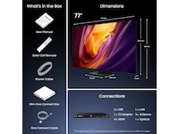 Samsung 77" S95H OLED 4K Smart-TV (2026) 70 - 79 tommer TV