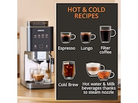 Krups Coffee Crush Experience automatisk espressomaskin 1,8 l SA403BE0 Espressomaskiner