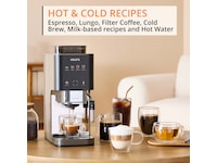 Krups Coffee Crush Experience automatisk espressomaskin 1,8 l SA403BE0 Espressomaskiner