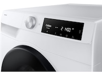 Samsung WD90DG6B85BEU3 Vask/tørk AI Wash 9 kg (hvit) Kombinert vaskemaskin og tørketrommel