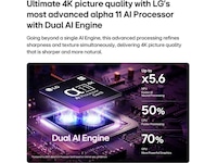 LG 42" C65 OLED Evo Smart-TV (2026) 20 - 49 tommer TV