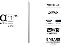 LG 83" G64 OLED evo 4K Smart-TV (2026) Over 80 tommer TV