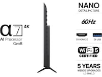 LG 55" NU90 Nano UHD Smart-TV (2026) 50 - 59 tommer TV